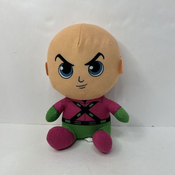 Justice League Lex Luther Plush Big Head 10" by Toy Factory DC Comics - Picture 1 of 4